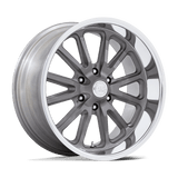 US Mags Rambler 6 Matte Gunmetal w/ Diamond Cut Lip Wheel (UC145) | Dirty Garage