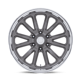 US Mags Rambler 6 Matte Gunmetal w/ Diamond Cut Lip Wheel (UC145) | Dirty Garage