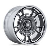 US Mags Flagstaff Anthracite w/ Machined Face & Chrome Lip Wheel (UC147) | Dirty Garage