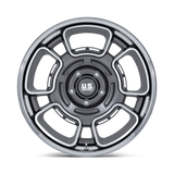 US Mags Flagstaff Anthracite w/ Machined Face & Chrome Lip Wheel (UC147) | Dirty Garage
