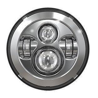 Universal 7" DOT Headlight for Motorcycles & Jeeps (10-20213/10-20214)