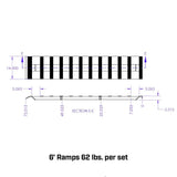 Universal Aluminum Loading Ramps