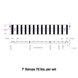 Universal Aluminum Loading Ramps