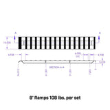 Universal Aluminum Loading Ramps