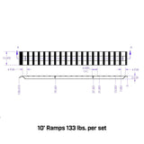 Universal Aluminum Loading Ramps