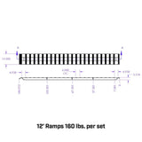 Universal Aluminum Loading Ramps