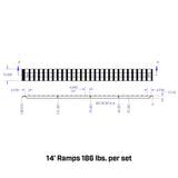 Universal Aluminum Loading Ramps
