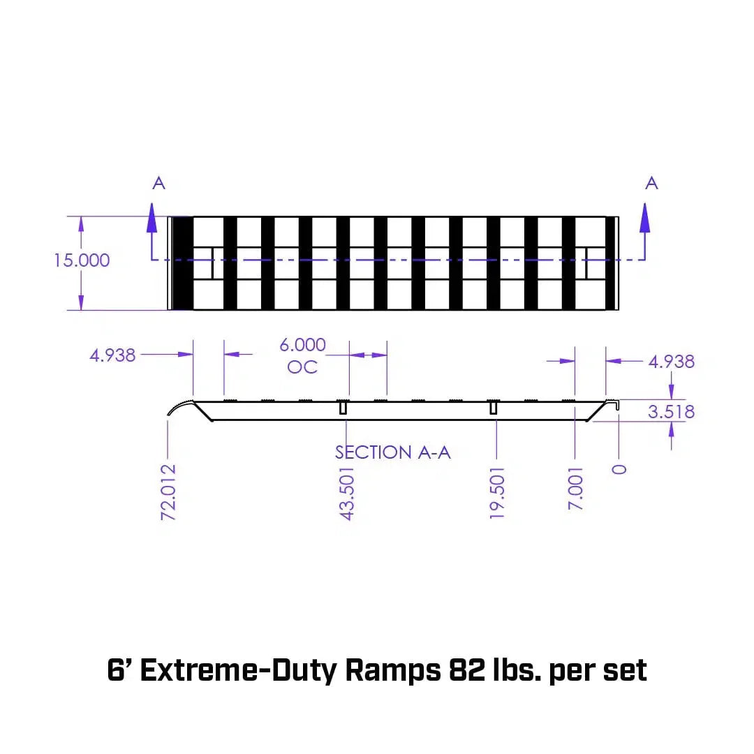 Universal Aluminum Loading Ramps