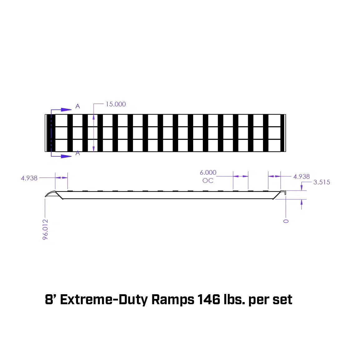 Universal Aluminum Loading Ramps