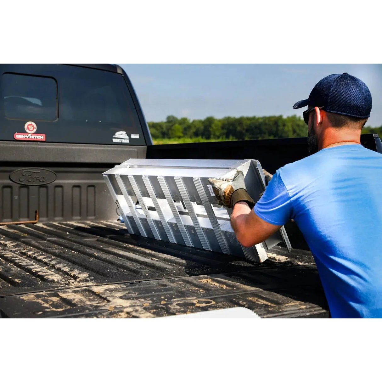 Universal Foldable Aluminum Loading Ramps (GH-102595)