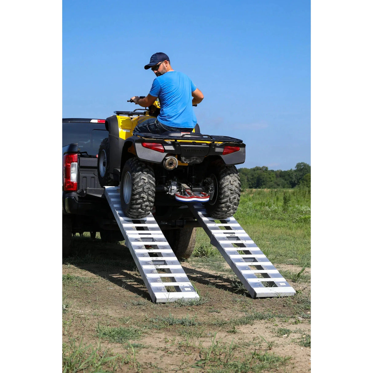 Universal Foldable Aluminum Loading Ramps (GH-102595)