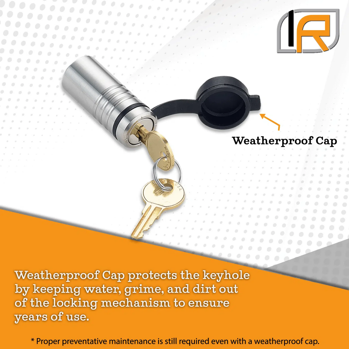 Universal InfiniteRule Locking Hitch Pin (GH-3/4lock)