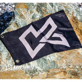 Universal KRYPTONITE 'K' Series Dune Flag - View 2 | Dirty Garage