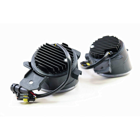 2006-2010 Nissan XB LED Black Fog Lights - View 2 | Dirty Garage