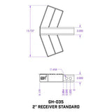 Universal Serrated Hitch Step (GH-035)
