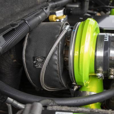 Universal T4 Turbo Heat Blanket - View 2 | Dirty Garage