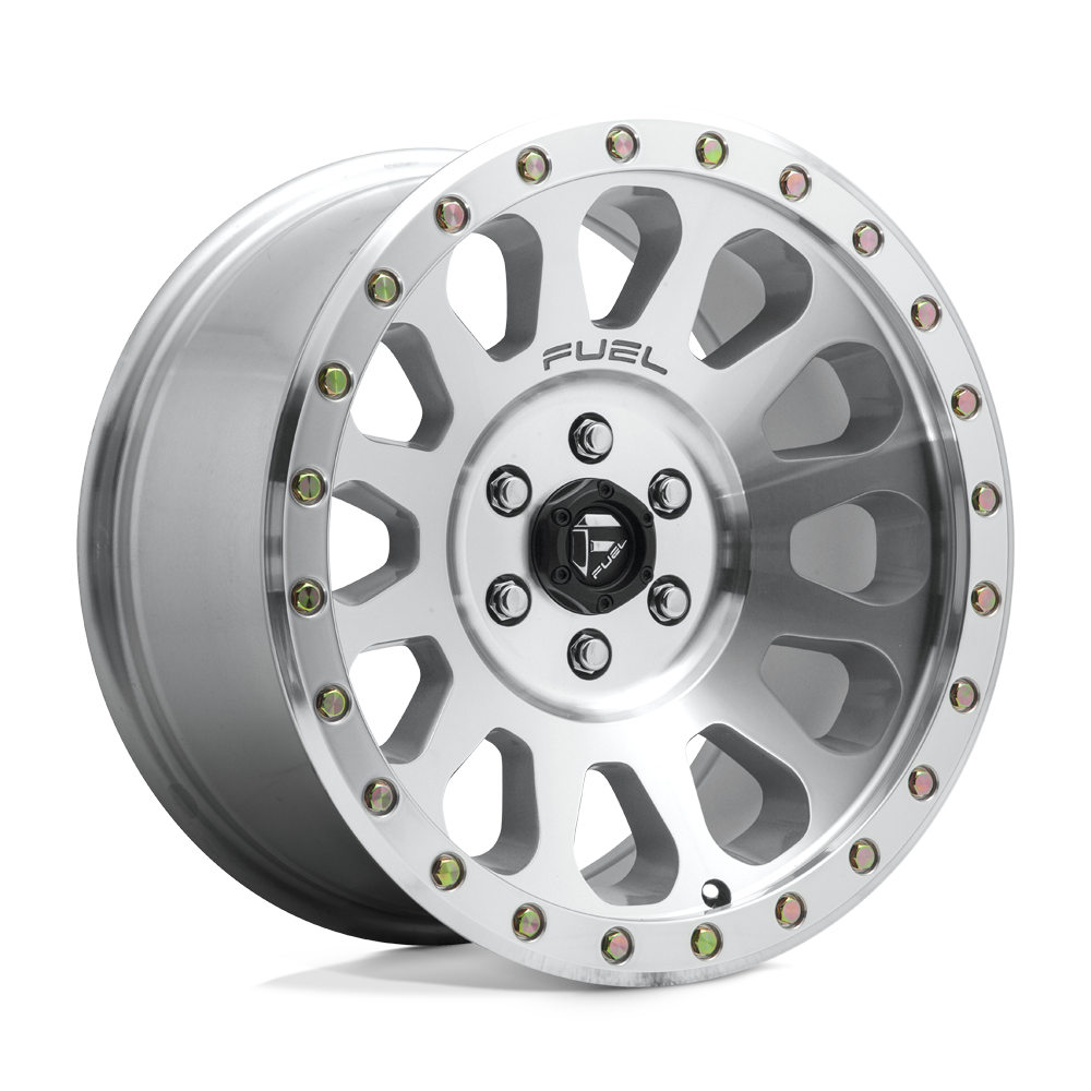 Fuel Vector Diamond Cut Machined w/ Clear Coat Wheel (D647) | Dirty Garage