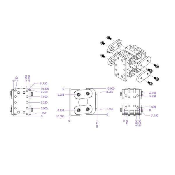 Victory Lane Torsion-Flex Trailer Coupler (GH-10052)