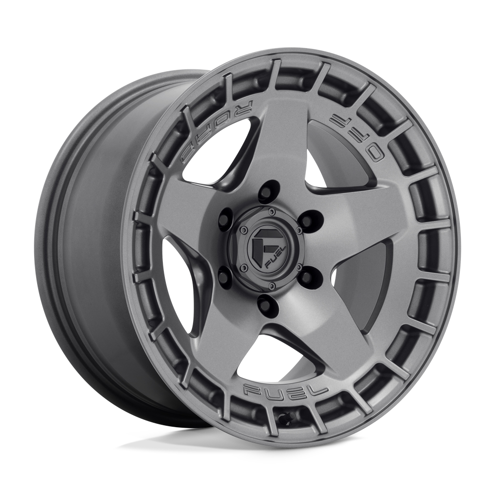 Fuel Warp Matte Gun Metal Wheel (D734) | Dirty Garage
