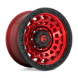 Fuel Zephyr Candy Red Black Bead Ring Wheel (D632) | Dirty Garage