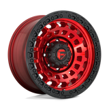 Fuel Zephyr Candy Red Black Bead Ring Wheel (D632) | Dirty Garage