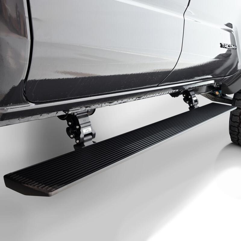 2024-2026 Tacoma Double Cab Pro-E Series Powered Black Running Boards - View 4 | Dirty Garage