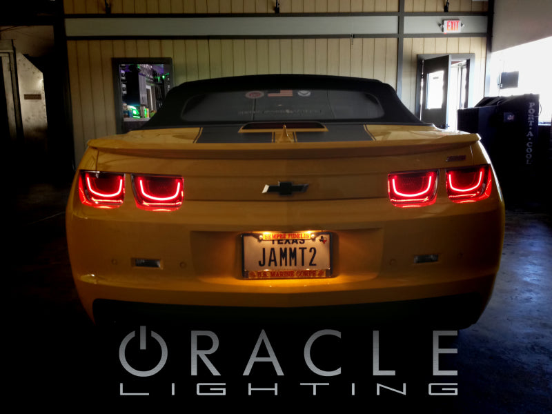 2010-2013 Camaro Afterburner 2.0 Tail Light Halo Kit Red - View 2 | Dirty Garage
