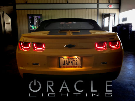 2010-2013 Camaro Afterburner 2.0 Tail Light Halo Kit Red - View 2 | Dirty Garage