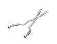 2012-2024 Grand Cherokee SRT 6.4L 3" Dual Rear Exit Aluminized Catback Exhaust T304 Tips | Dirty Garage