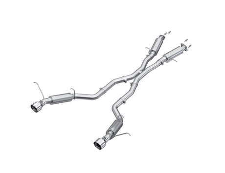 2012-2024 Grand Cherokee SRT 6.4L 3" Dual Rear Exit Aluminized Catback Exhaust T304 Tips | Dirty Garage