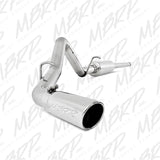 2014-2024 GM 1500 Silverado Sierra Single Side Exit T409 3" Cat Back Exhaust - View 4 | Dirty Garage