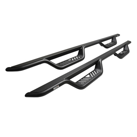 Westin 19-22 Chevrolet Silverado / GMC Sierra Crew Cab Outlaw Nerf Step Bars - Textured Black | Dirty Garage