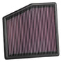 2017-2018 Pacifica V6 3.6L F/I Replacement Drop In Air Filter | Dirty Garage