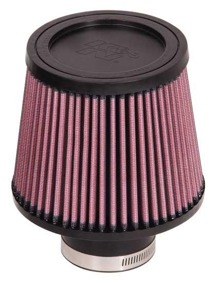Universal Rubber Filter-Round Tapered 2.5in Flange ID x 6in Base OD x 5in Top OD x 5in Height - View 3 | Dirty Garage