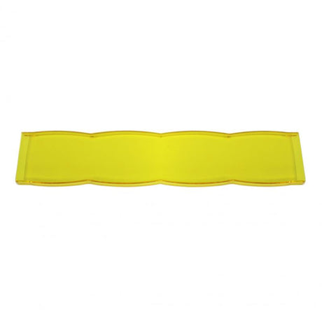 Universal 10" Rock Guard Light Bar Cover Amber | Dirty Garage
