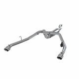 MBRP 2020 Jeep Gladiator 3.6L 2.5in Dual Rear Exit Cat Back Exhaust 304 - View 2 | Dirty Garage