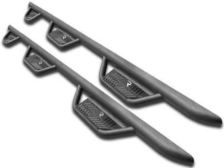 2015-2019 Ram 1500 Crew Cab 6.4' Bed Black 3" Podium Bed Access Steps | Dirty Garage