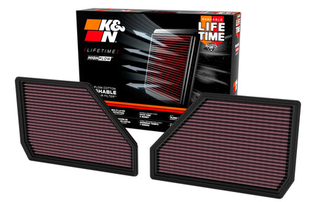 2025+ X5 M V8-4.4L High-Flow Replacement Air Filter - View 3 | Dirty Garage