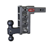 Gen-Y Mega Duty 2in Shank 7.5in Drop 1.5K TW 10K Hitch w/GH-031 Dual-Ball - View 5 | Dirty Garage
