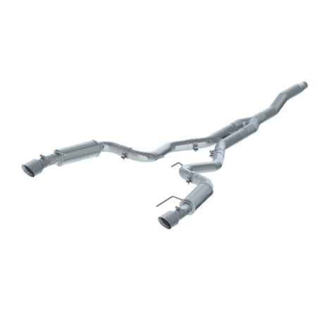2015-2018 Mustang EcoBoost 3" Cat Back Dual Split Rear Exit Race Version | Dirty Garage