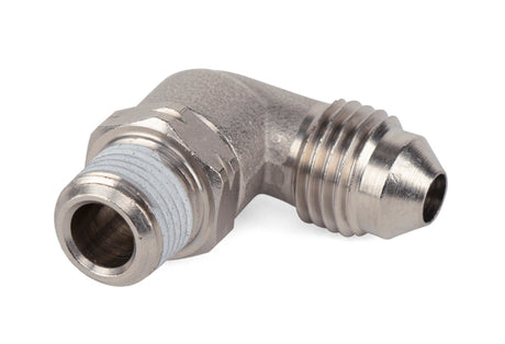 Universal 1/8in MNPT x 4AN Swivel Elbow Fitting | Dirty Garage