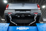 2021-2022 Ridgeline T304 Stainless Steel 2.5" Cat Back Dual Split Rear Exit - View 3 | Dirty Garage
