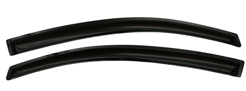 2012-2015 Civic Coupe Ventvisor Outside Mount Window Deflectors Smoke - View 5 | Dirty Garage