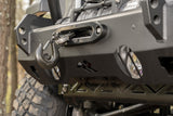 Rugged Ridge HD Bumper Full Width Front 07-18 Jeep Wrangler JK 18-20 Jeep Wrangler JL 2020 JT - View 7 | Dirty Garage