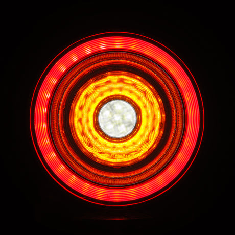 2010-2015 Ferrari 458 Nova-Series Prismatic LED Tail Lights Red Smoked - View 7 | Dirty Garage