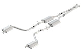 Borla 2015 Dodge Challenger 3.6L V6 ATAK Catback Exhaust No Tips Factory Valance - View 4 | Dirty Garage