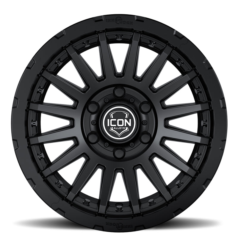 Universal Recon Pro 17x8.5 6x5.5 0mm Offset Satin Black Wheel - View 3 | Dirty Garage