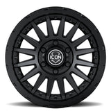 Universal Recon Pro 17x8.5 6x5.5 0mm Offset Satin Black Wheel - View 3 | Dirty Garage