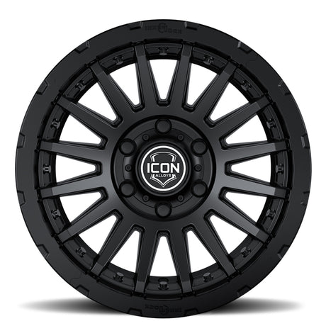 Universal Recon Pro 17x8.5 6x5.5 0mm Offset Satin Black Wheel - View 3 | Dirty Garage