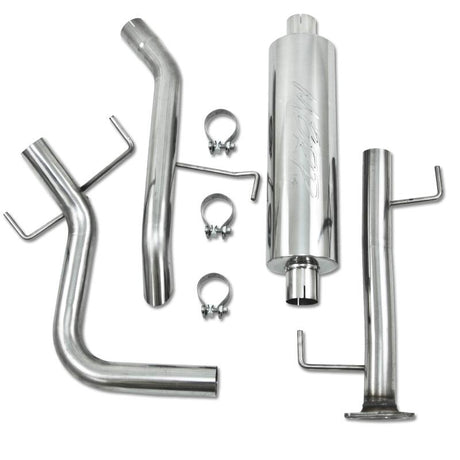 2007-2009 FJ Cat Back Single Rear Exit Off-Road Tail No Tip - View 4 | Dirty Garage